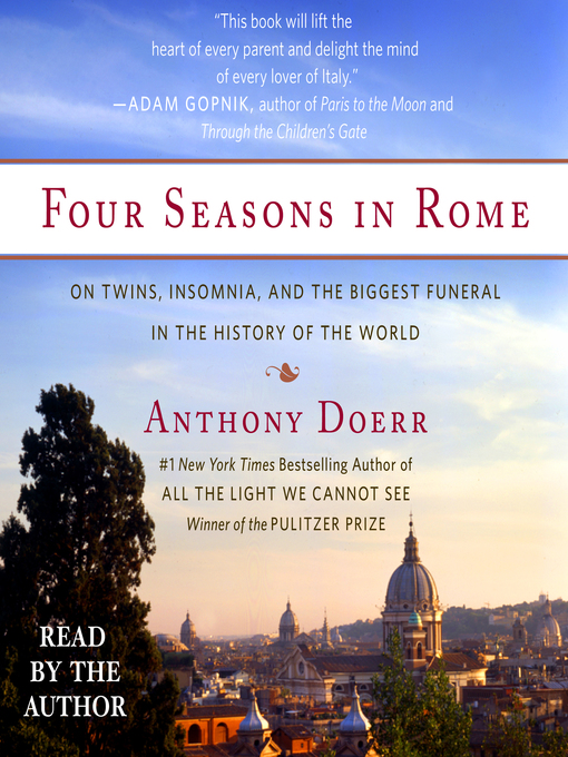 Title details for Four Seasons in Rome by Anthony Doerr - Wait list